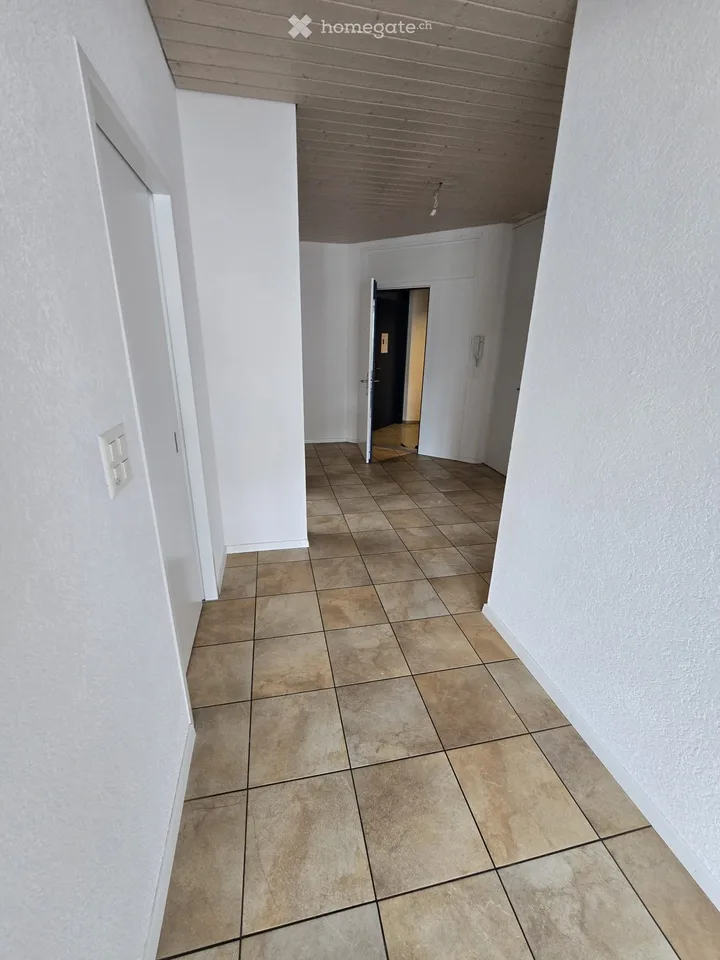 Appartamento di 4.5 locali con terrazza sul tetto eccezionalmente grande a Bösingen – disponibile immediatamente!