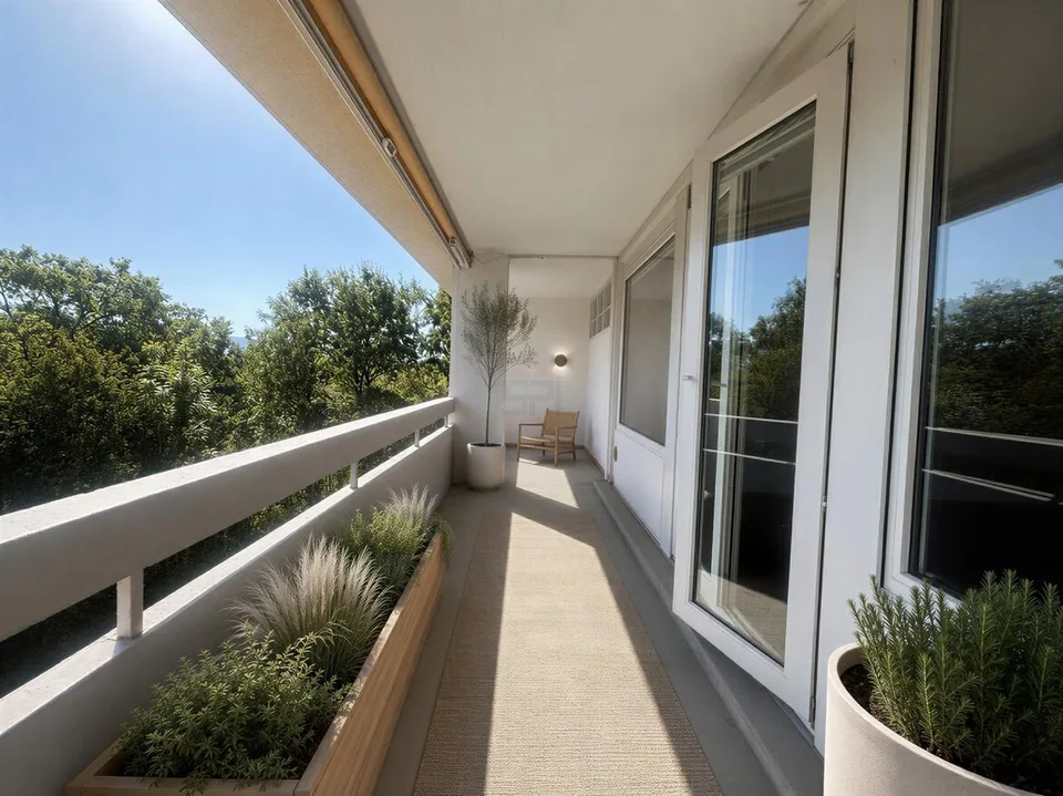 Schönes 5-Zimmer-Apartment mit renoviertem Balkon von 16 m² – Foto 7 von 19