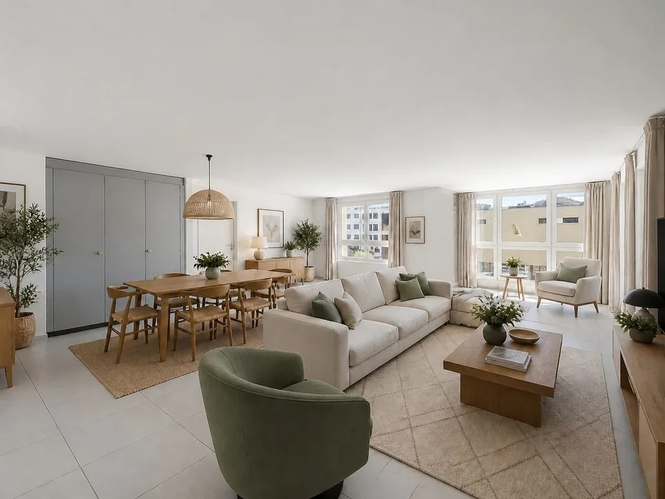 Light, space and beautiful views of the lake: a renovated apartment on the top floor – photo 3 of 24