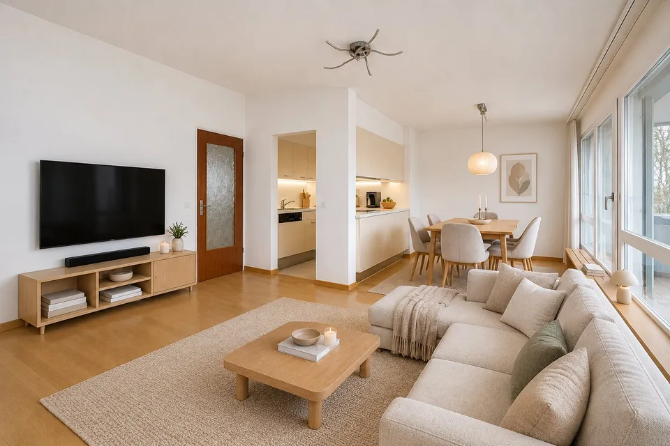 Beaucoup d'espace pour se sentir bien – appartement 4 pièces à Füllinsdorf