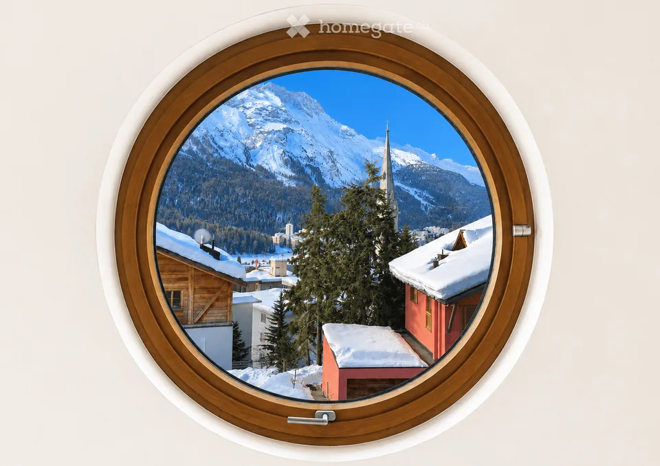 Exklusive Loft über den Dächern von St. Moritz