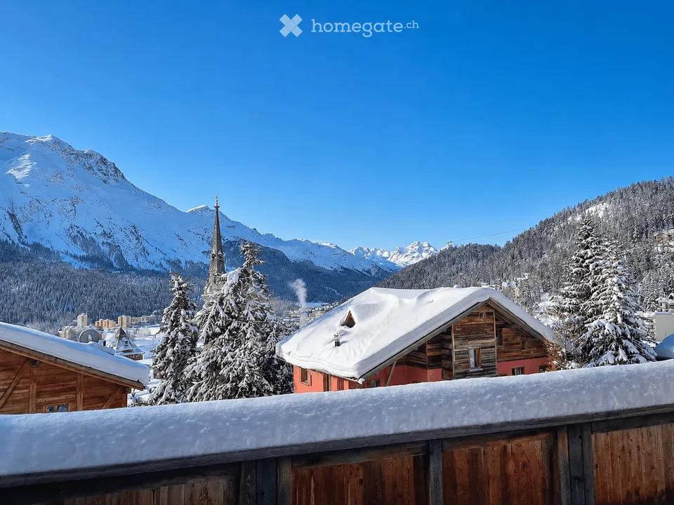 Exklusive Loft über den Dächern von St. Moritz