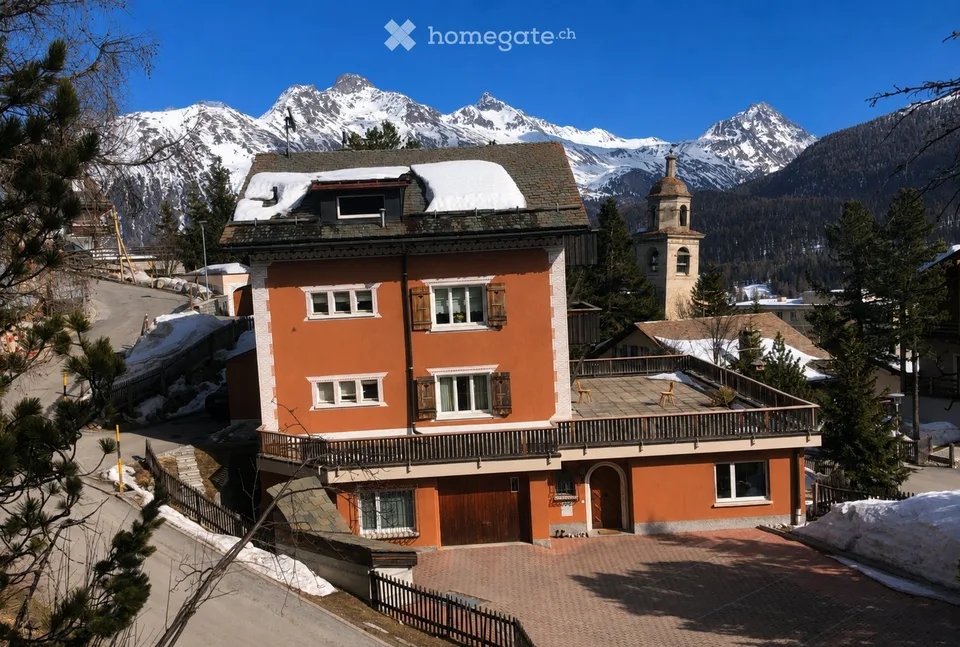 Exklusive Loft über den Dächern von St. Moritz