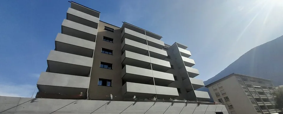 For rent, just a few steps from the train station, a very nice 2.5-room apartment in Martigny!