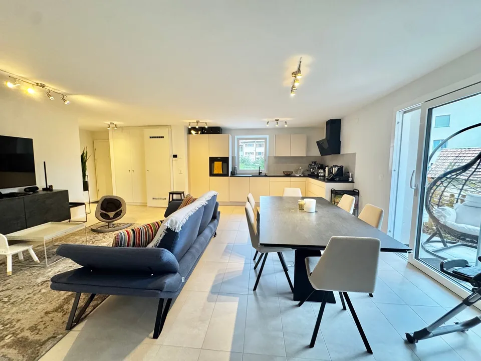 New 4-room apartment with balcony in Châtel-Saint-Denis