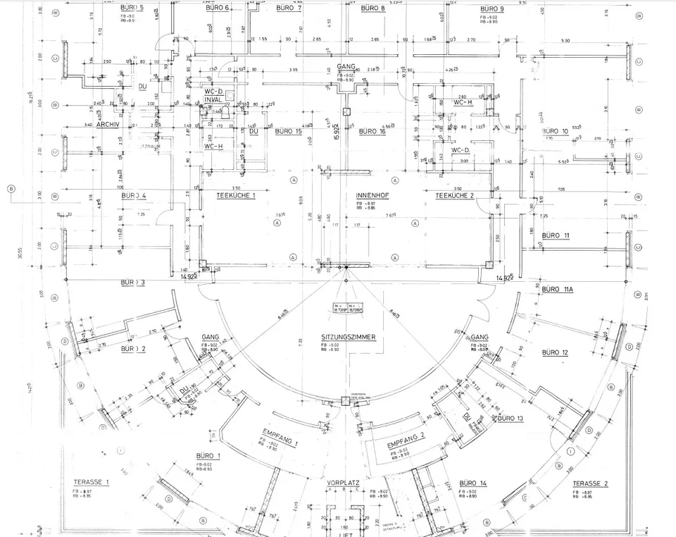 Office spaces, from 18m2 to 736 m2 - in a quiet location – photo 11 of 12