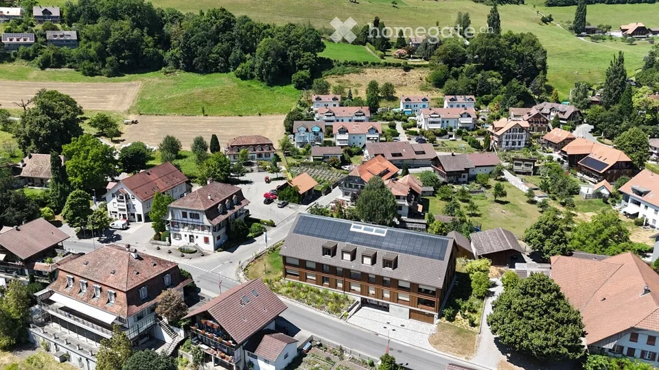 Superbe appartement mansardé à Gerzensee avec vue sur les Alpes