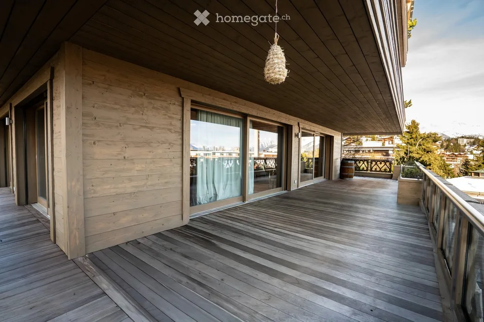 Deluxe-Apartment im Herzen von Crans – Jahresmiete
