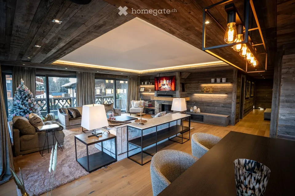 Deluxe-Apartment im Herzen von Crans – Jahresmiete