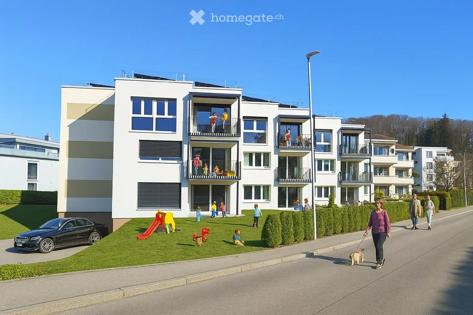 Appartement attractif de 4,5 pièces et 3,5 pièces fraîchement rénové à louer à Schmitten