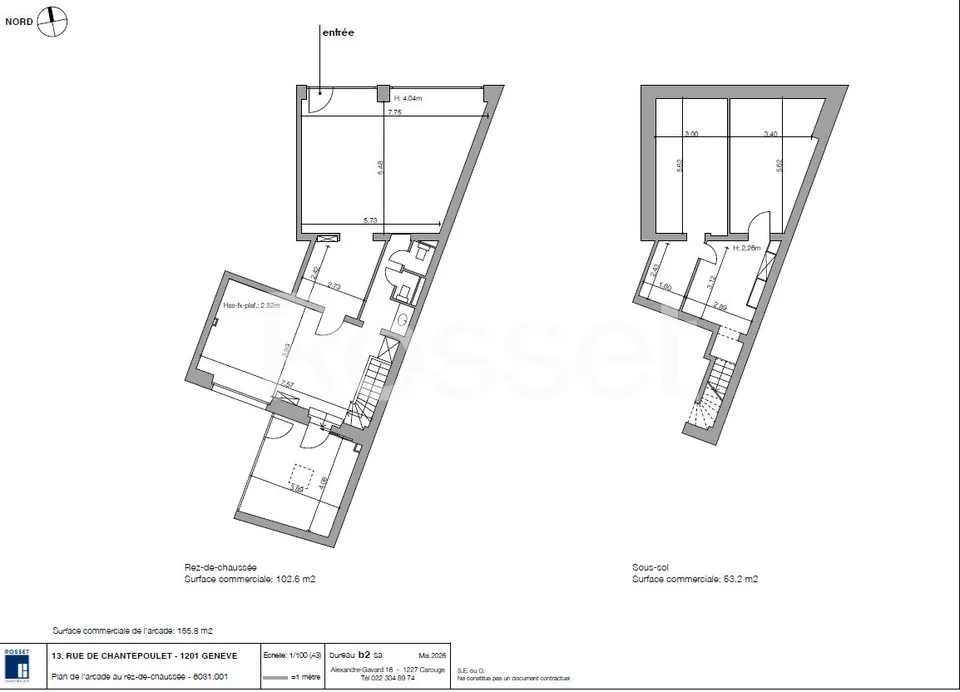 Arcade d'env. 155 m² au rez-de-chaussée – photo 4 sur 4