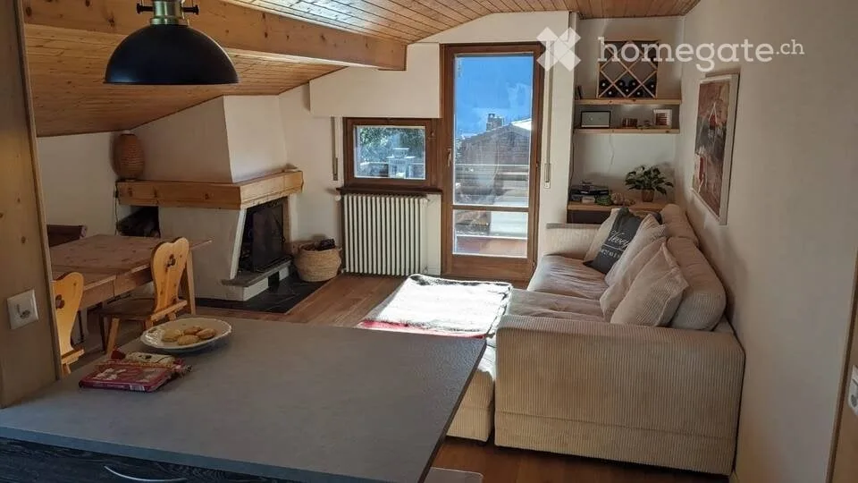 Appartement meublé de 2,5 pièces à louer