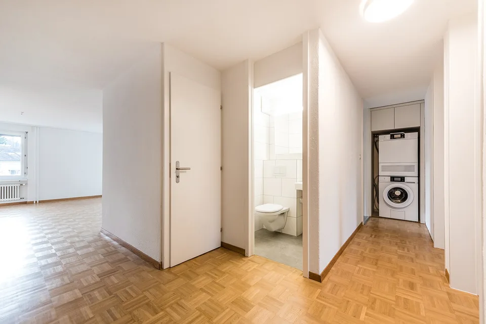 Stilvolle und charmante 4.5-Zimmerwohnung - Ideal für Pendler und Naturliebhaber!