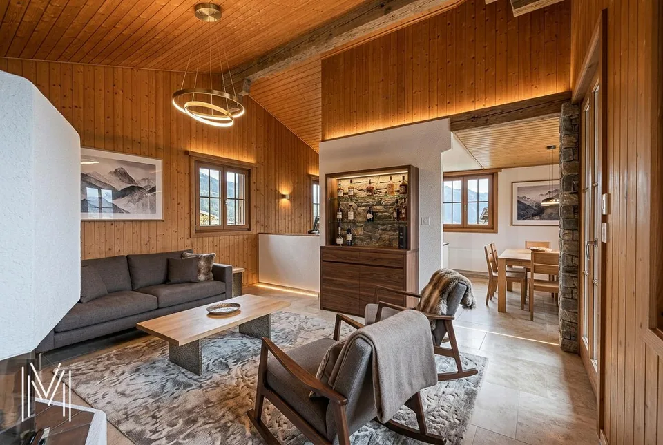 Ein ruhiger Zufluchtsort am Fuße des Moléson ? Chalet mit 4.5 Zimmern im Herzen der Natur – Foto 5 von 26