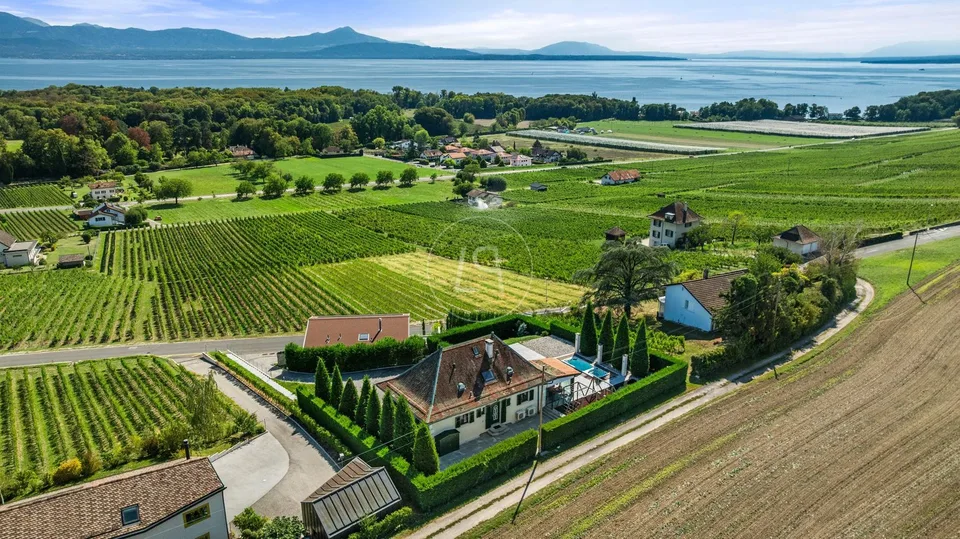 Charming property with panoramic views in Allaman – photo 1 of 26