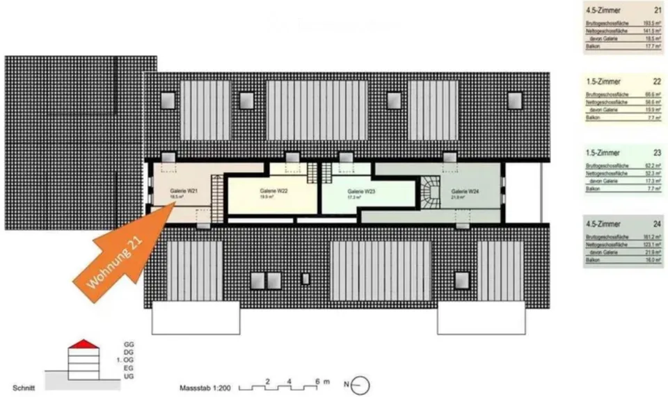 4.5 attic apartment Fischingen TG