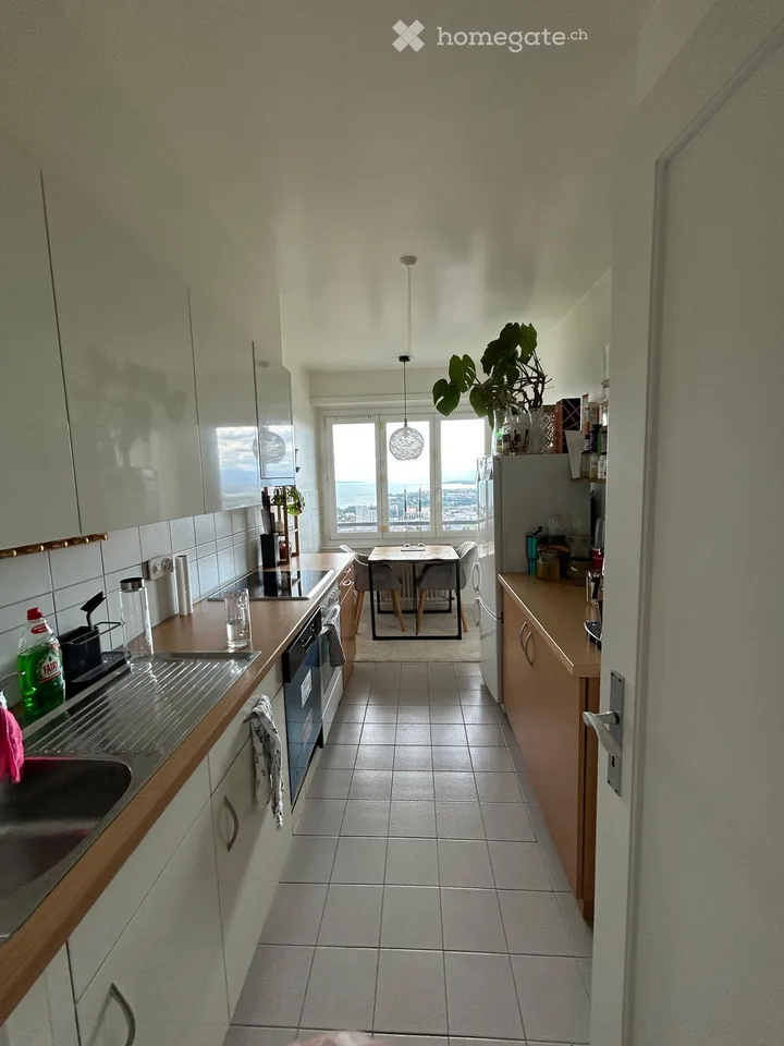 Incantevole appartamento di 2 locali con balcone e vista impareggiabile – Chemin de Pierrefleur 36 – foto 5 di 6
