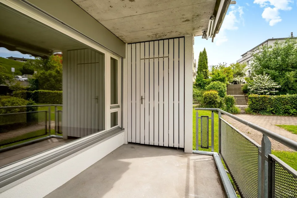 Schöne Wohnung in grüner Umgebung