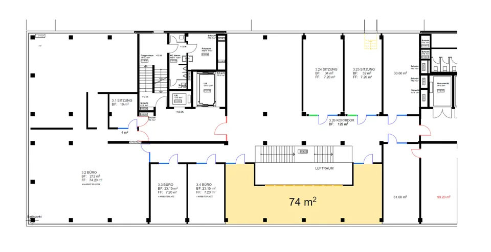 Helles 74 m² Büro an Top-Lage – Flexibel & Bezugsbereit per Juni 2026 – Foto 9 von 9