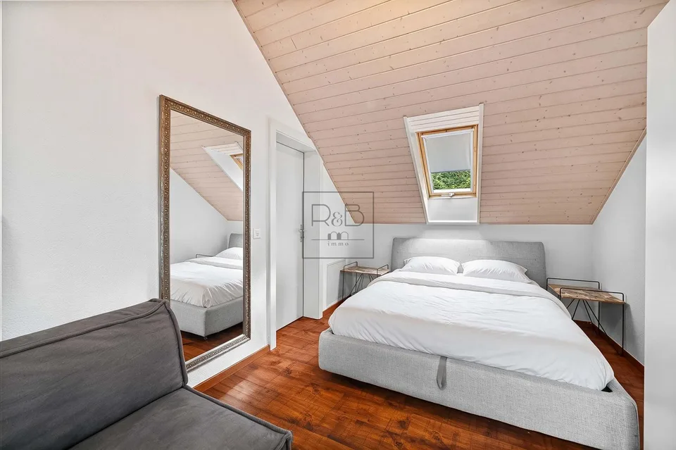 Villa jumelée avec piscine et vue lac Léman à Blonay – photo 8 sur 10