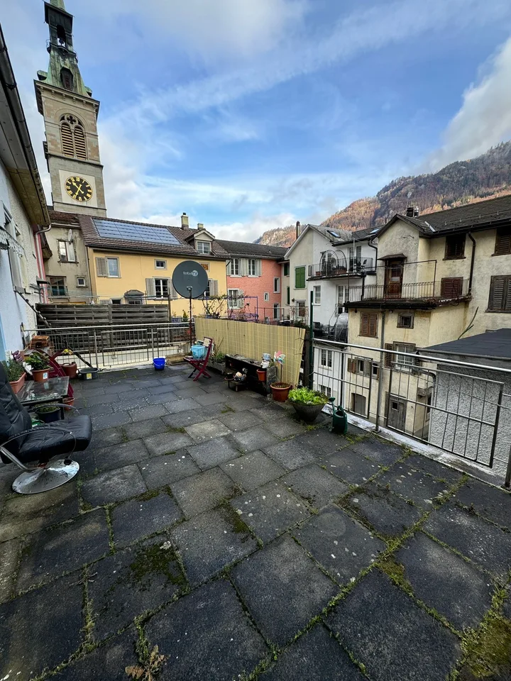 Charming attic apartment on two floors – centrally located in Glarus