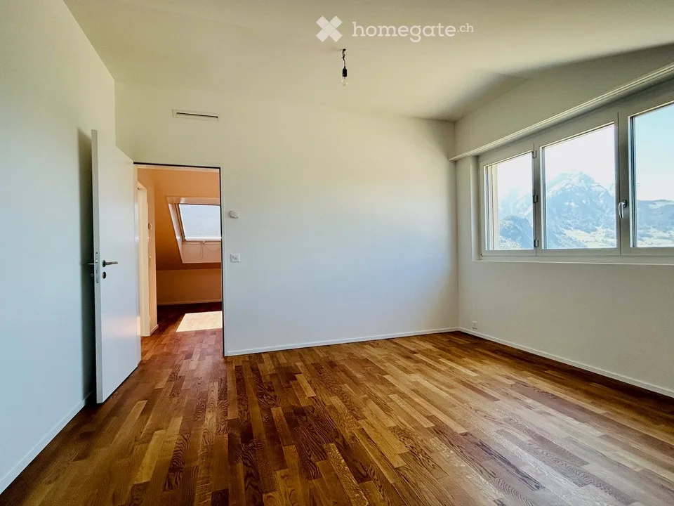 Résidence secondaire ou siège d'entreprise discret dans un emplacement exclusif sur Bürgenstock avec vue sur le lac et les montagnes