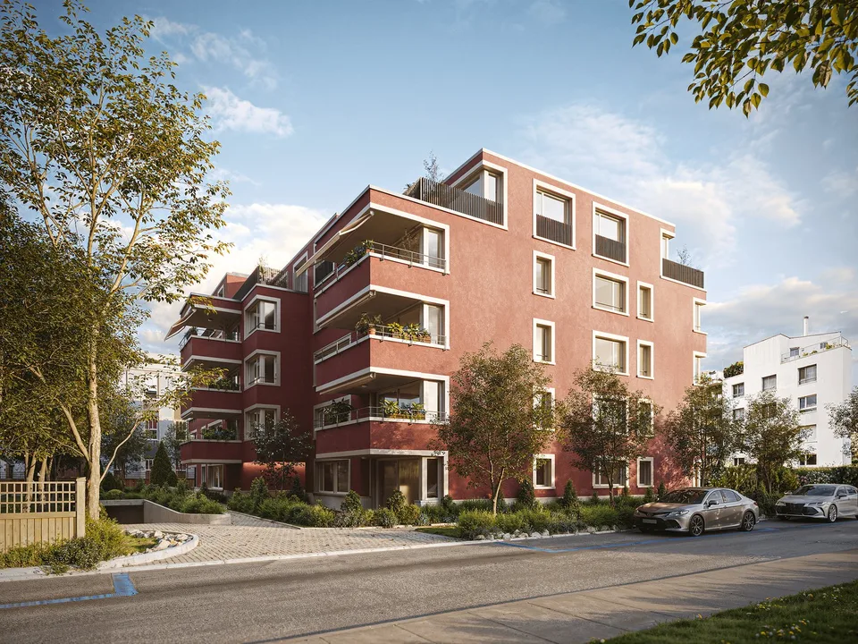 Votre nouveau domicile dans le projet de construction neuve AFFINO, appartement 2.5 pièces élégant avec balcon – photo 4 sur 5