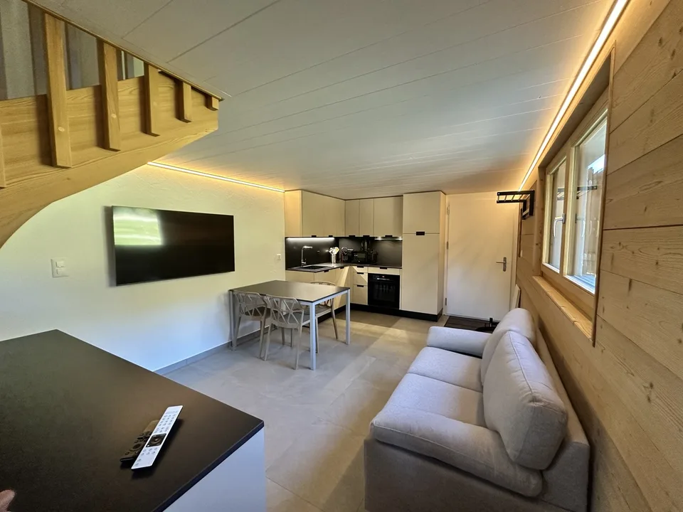 Petit appartement dans un chalet