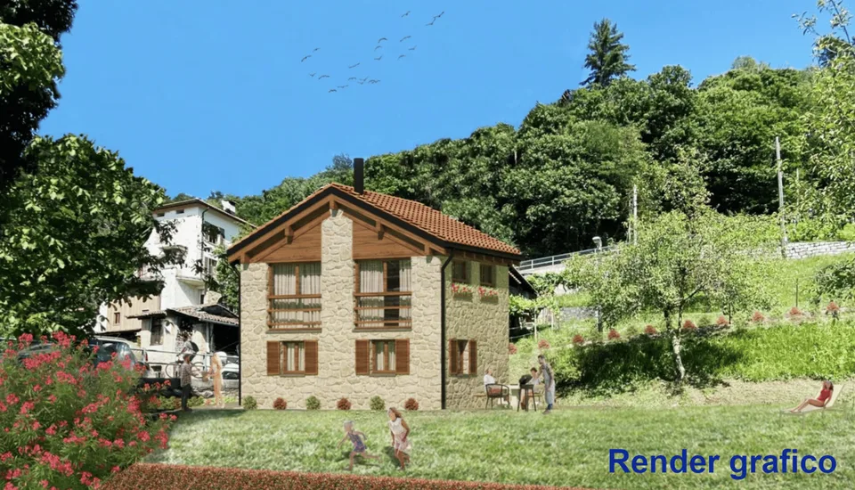 Maison rustique rénovée, jardin, géothermie avec vue sur Monte Rosa – photo 7 sur 10