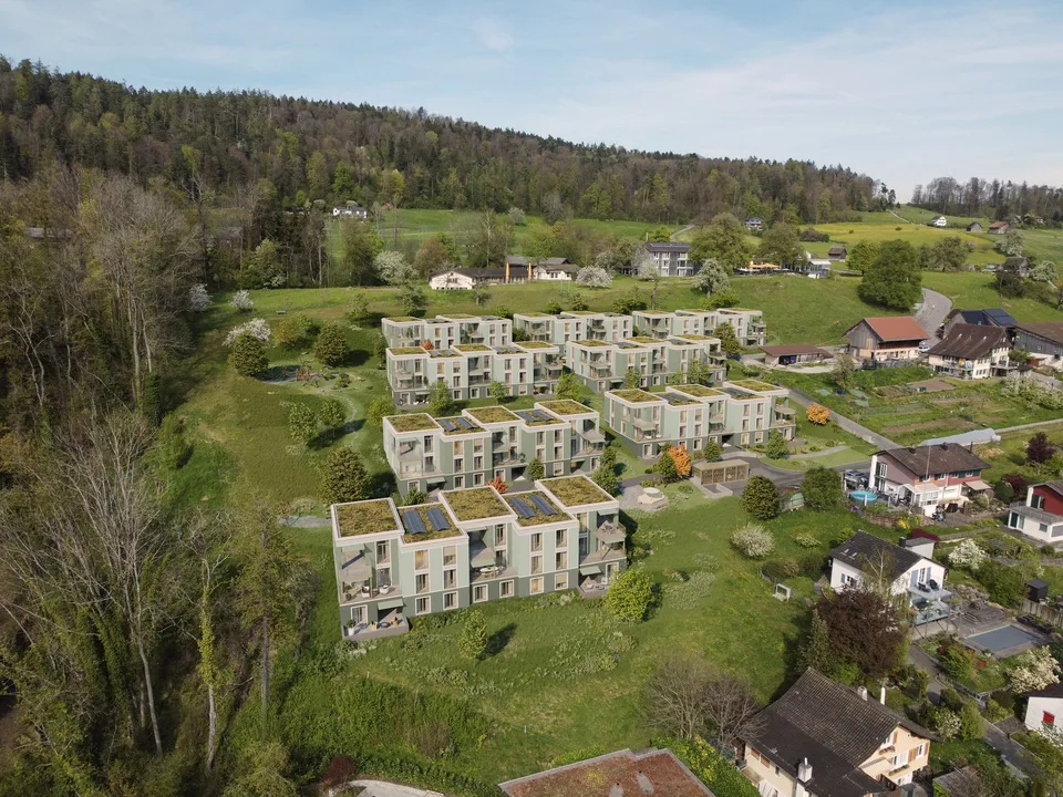 Letzte Wohnungen in der Überbauung Tilia Boldern, Männedorf