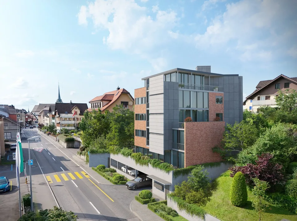 3.5-Zimmer-Neubauwohnung mit grosser Terrasse und privatem Garten - Letzte verfügbare Wohnung – Foto 2 von 6