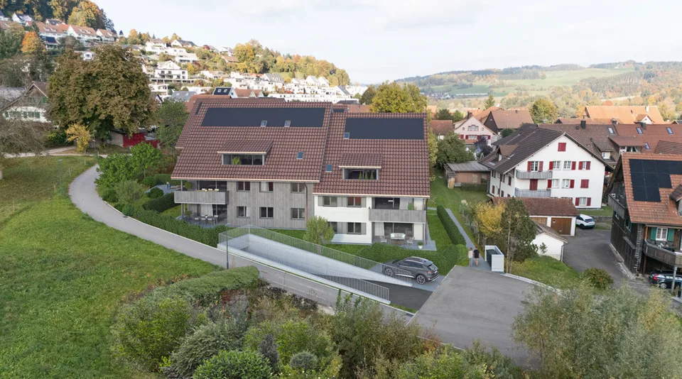 Appartement au dernier étage dans un immeuble neuf – Am Gsangbach 2, Madetswil – photo 2 sur 6