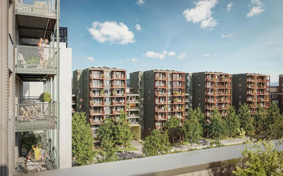Zentrale Pratteln - Modernes Wohnen im neuen Stadtquartier