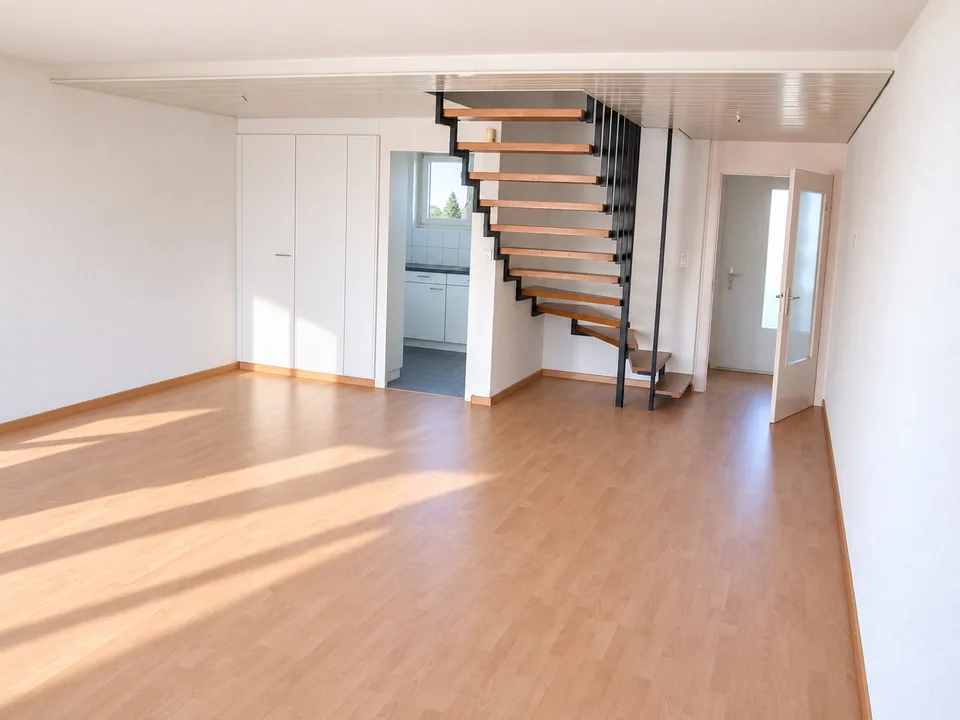 Vivere su due piani - luminoso appartamento maisonnette 4,5 locali con terrazza
