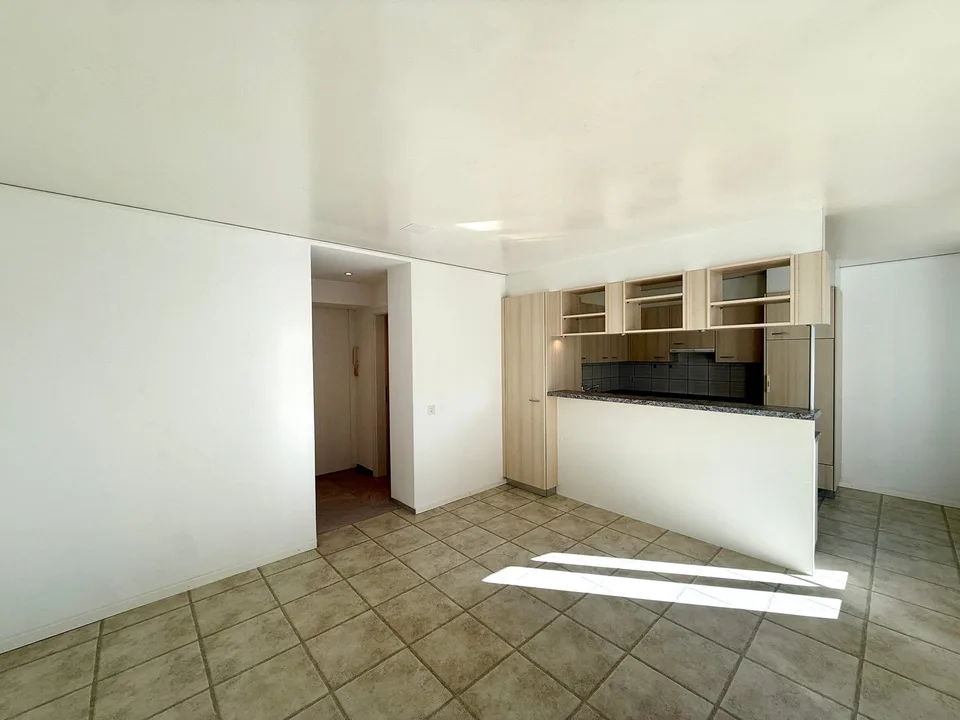 1-room apartment with garden seating