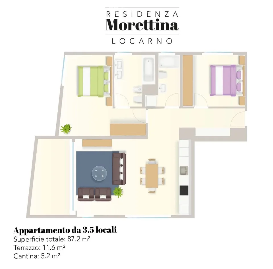 Dringend gesucht: 3.5-Zimmer-Wohnung in Locarno
