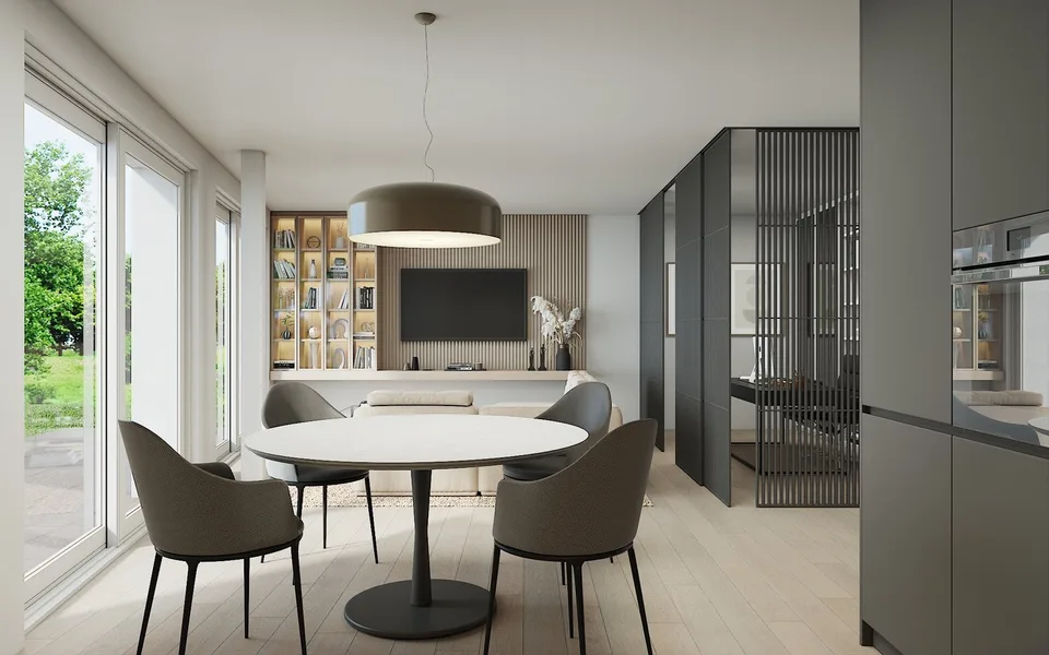 Nuovo appartamento di 3 locali con giardino nel centro di Lugano – foto 3 di 11