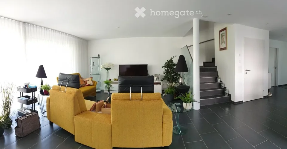 Maison unifamiliale moderne de 6,5 pièces à Emmenbrücke – avec jardin et balcon