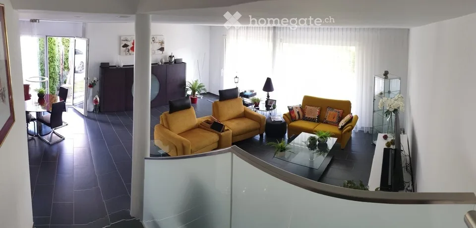 Maison unifamiliale moderne de 6,5 pièces à Emmenbrücke – avec jardin et balcon