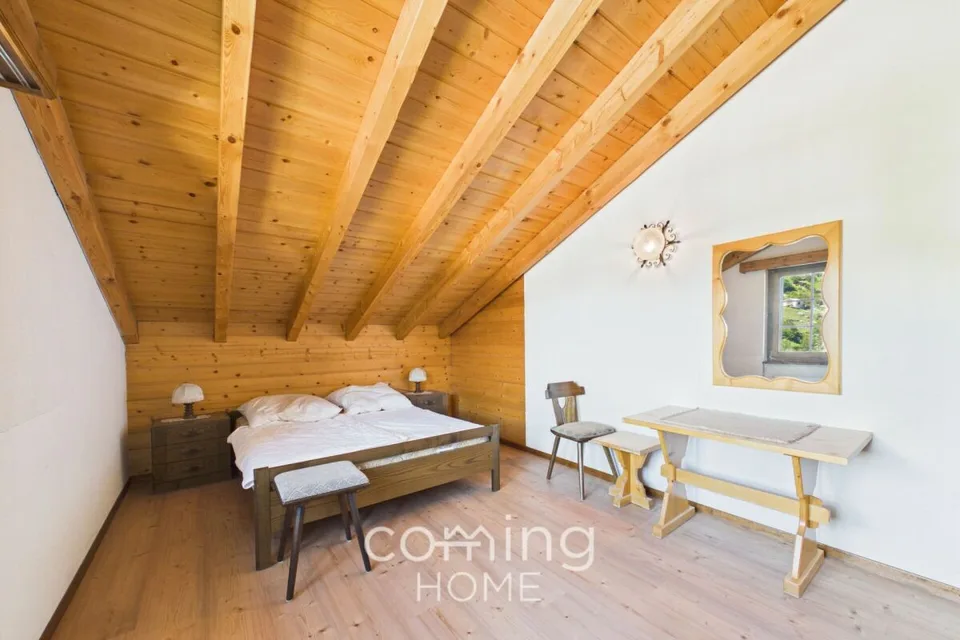 Vivere con vista sulla montagna - delizioso appartamento di 3,5 locali a Grächen – foto 4 di 25