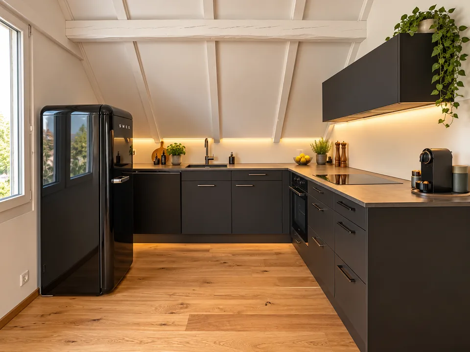 Besonderes Wohngefühl unter dem Dach – 2.5 Zimmer in Münchenstein – Foto 5 von 26