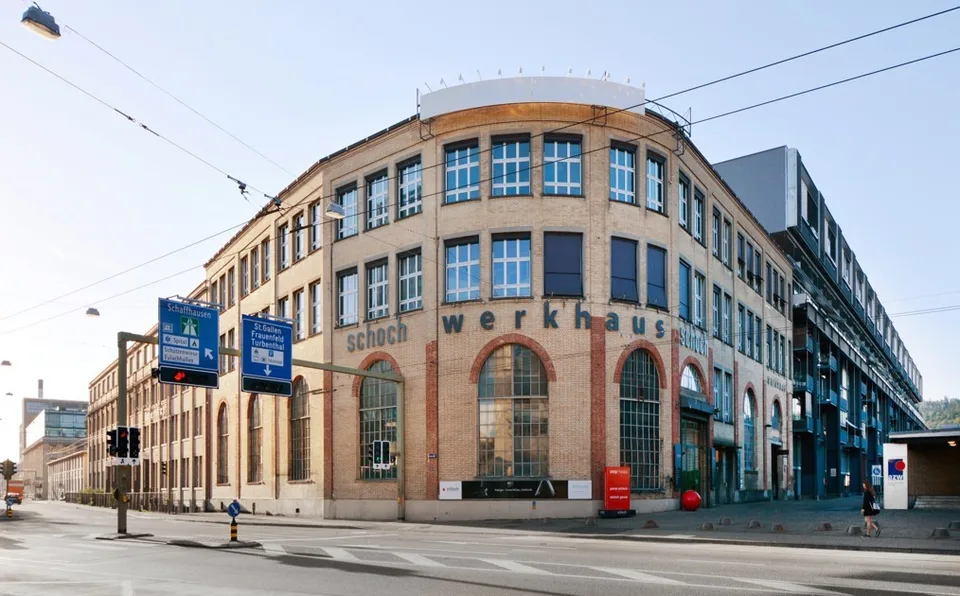 Lavorare nell'area Sulzer: 442m2 di spazio ufficio nel centro di Winterthur