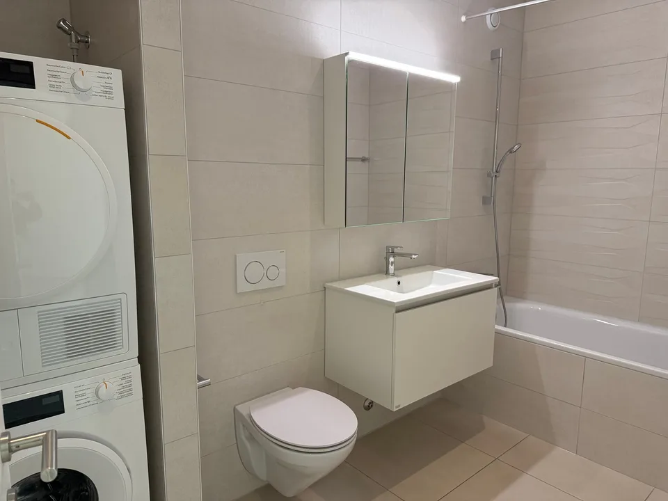 Wohnung mit 3.5 Zimmern und Balkon in Marly