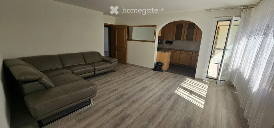 4.5 room apartment 2250 including utilities and garage