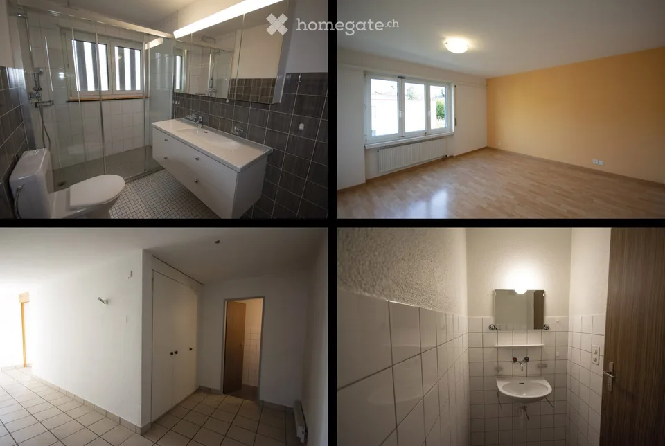 Appartement spacieux 3.5 pièces avec grande terrasse, y compris garage