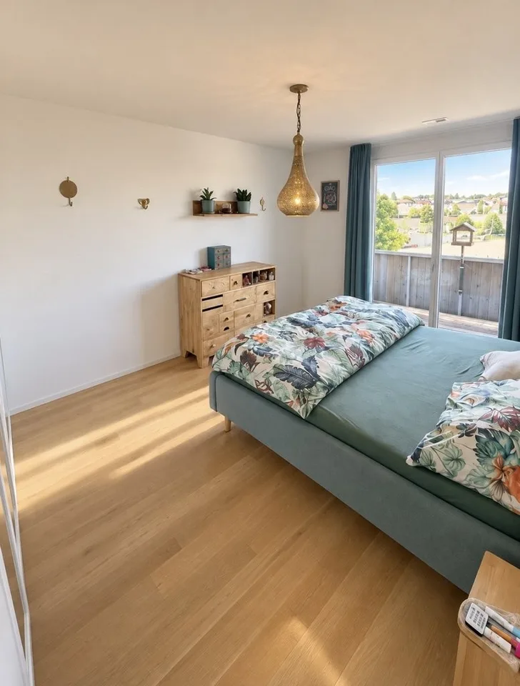 Wohnen im Grünen - zentrale 3.5-Zimmer-Wohnung mit Balkon