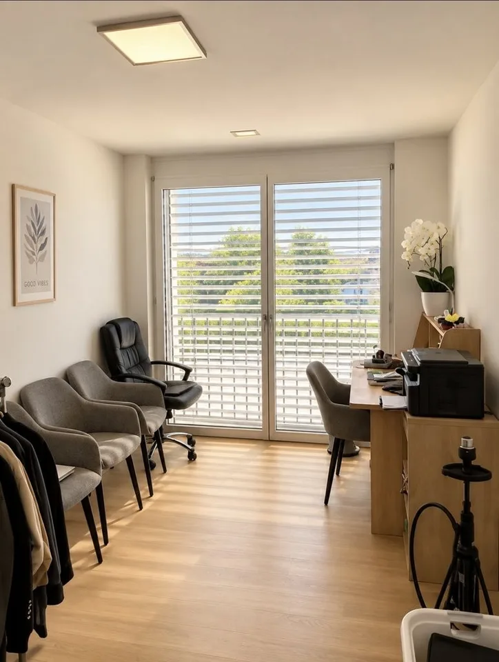Wohnen im Grünen - zentrale 3.5-Zimmer-Wohnung mit Balkon