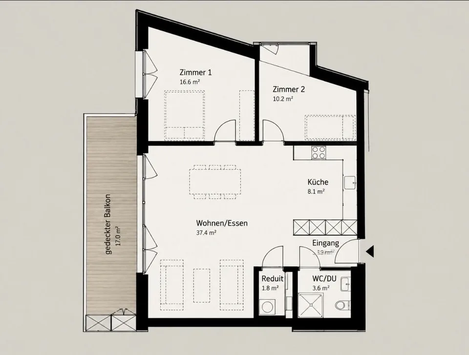 3.5 Zimmer-Wohnung in Romanshorn mieten