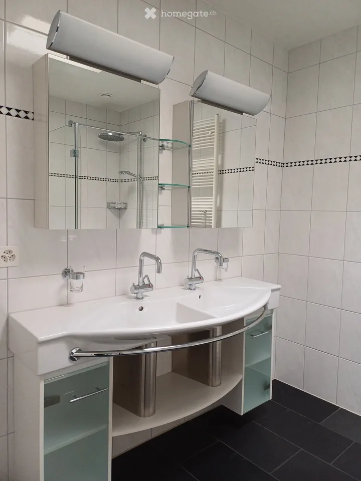 5.5-Room Attic Apartment in a Commercial and Business Building