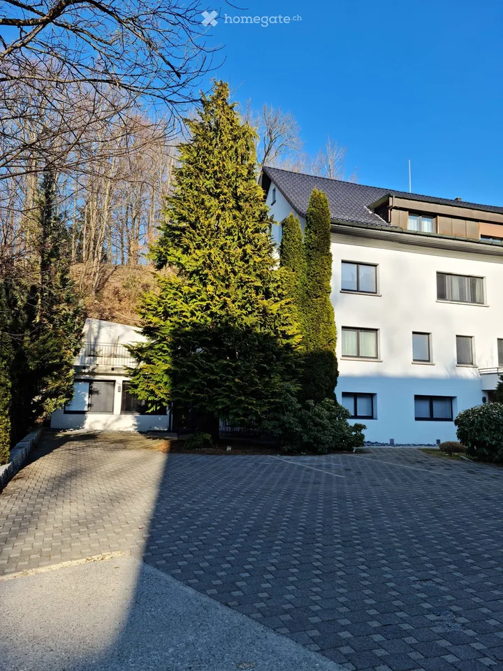 Appartamento 6 locali 150 m², altezza della stanza 2,7 metri - Centro Herisau - Balcone, stanza del camino, giardino, parcheggio